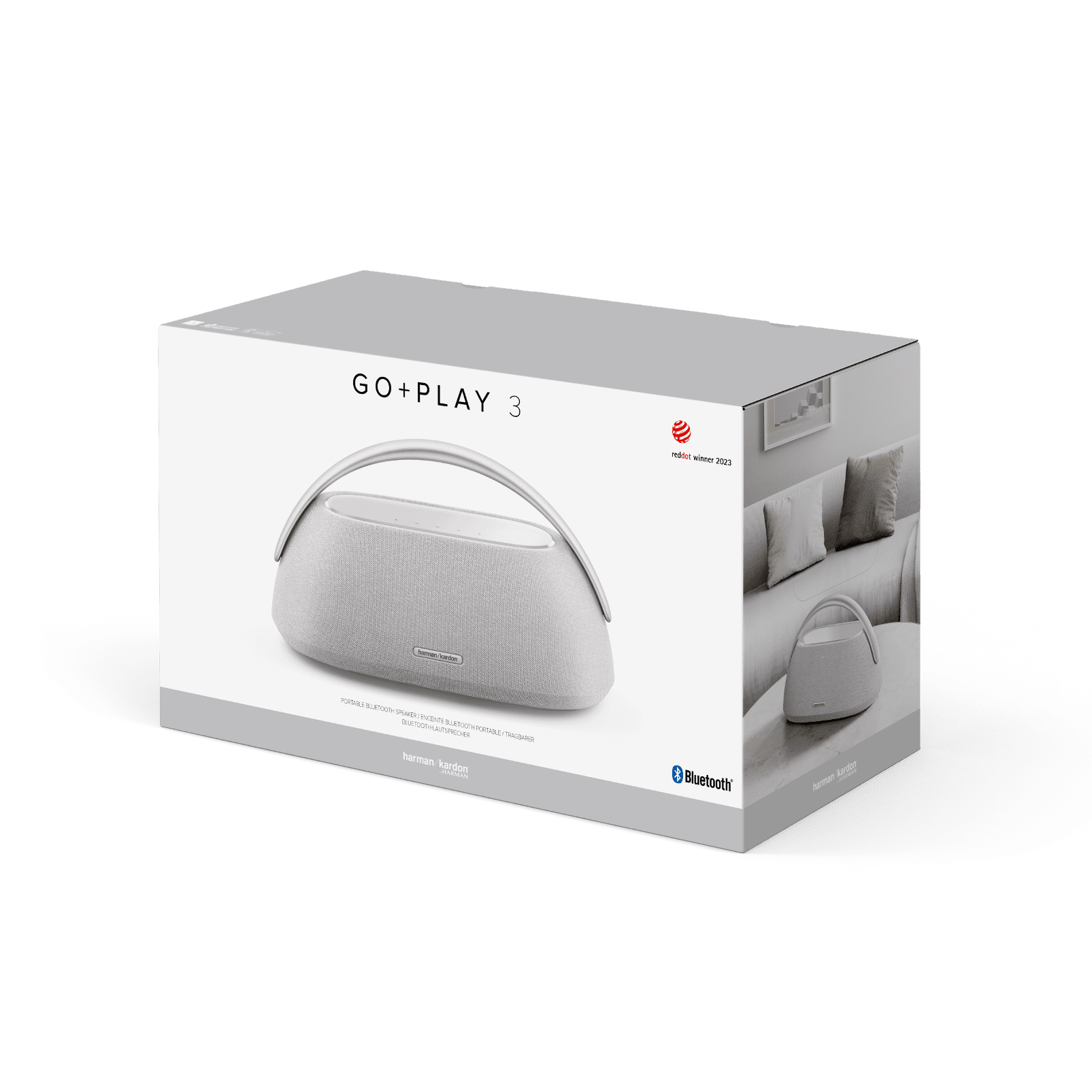 Parlante Inalambrico Harman Kardon GO + PLAY 3 Gris-6