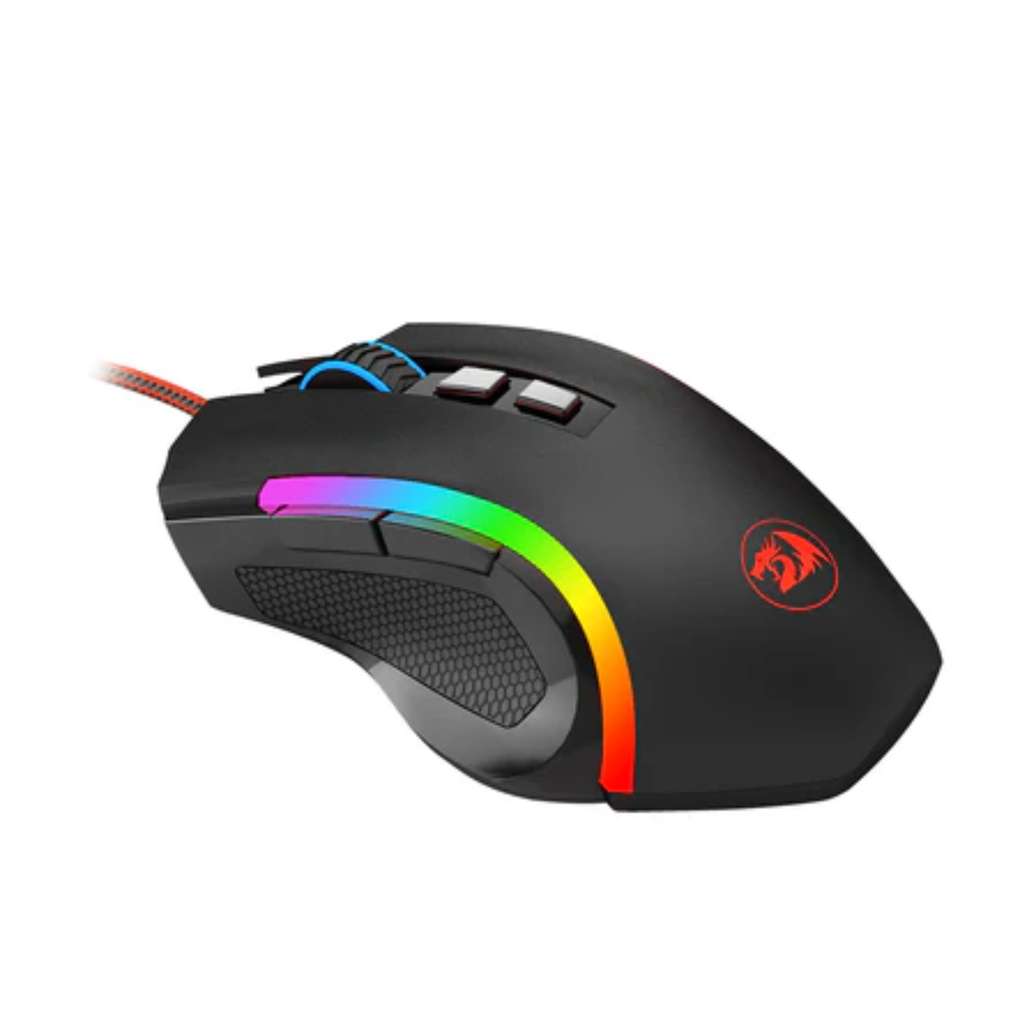 Mouse Gamer Redragon GRIFFIN M607 RGB 7200 DPI Negro-4