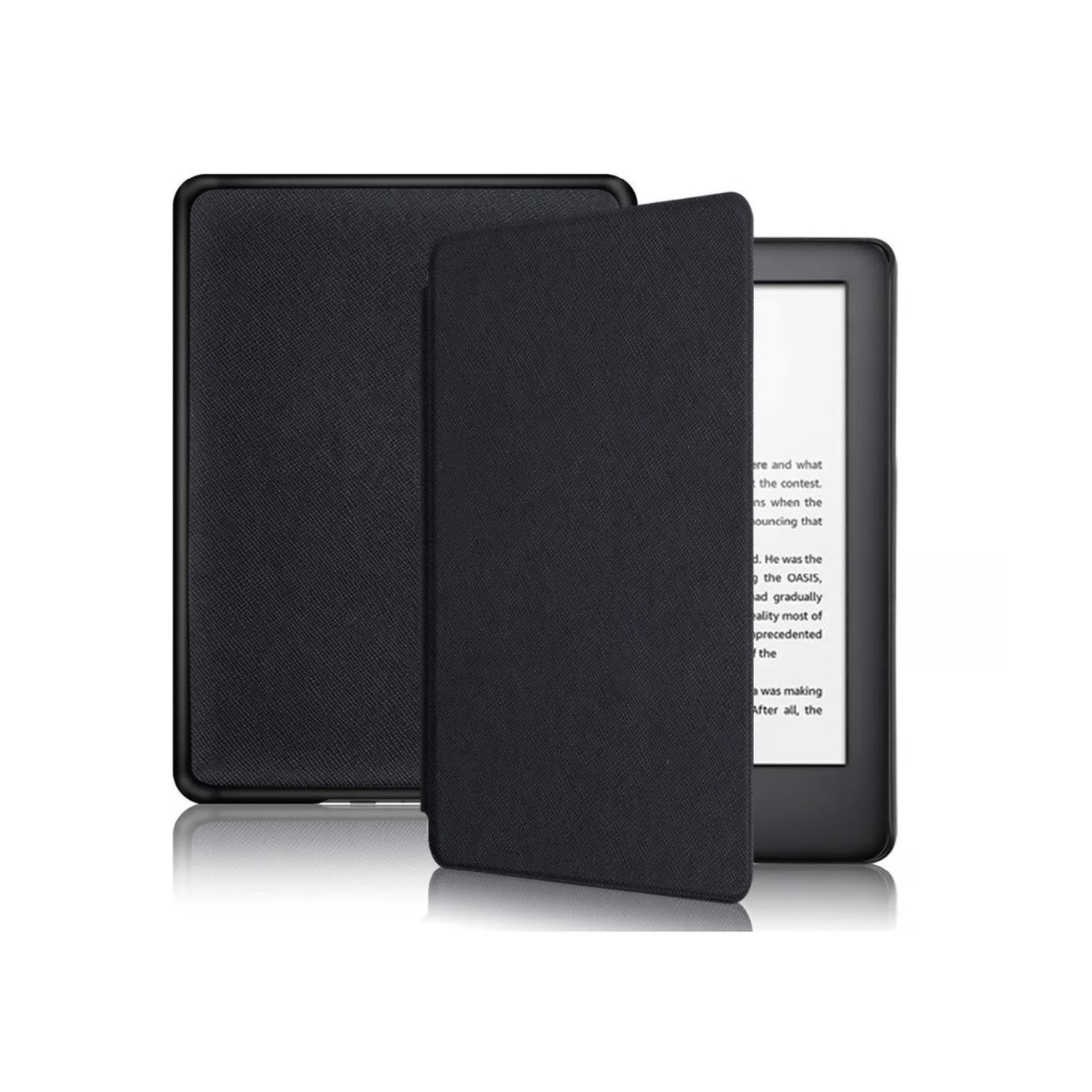 Amazon Kindle Paperwhite 7" e Reader 2024 16 GB Jade con Funda Premium negro-1