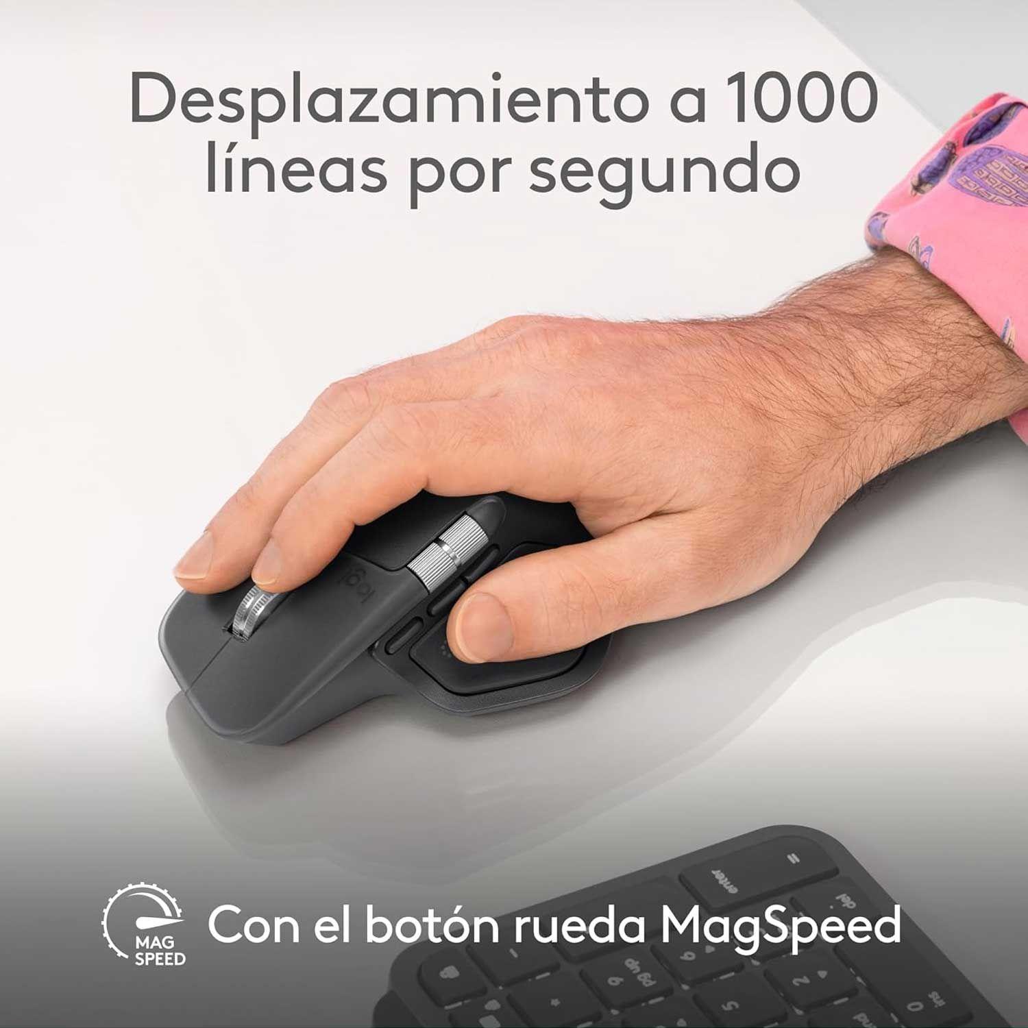Mouse inalámbrico Bluetooth Logitech MX Master 4-6