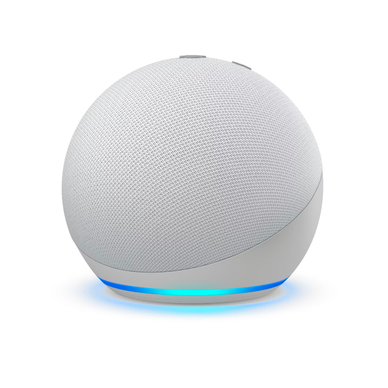 Amazon Echo Dot 4 Con Alexa Blanco-6