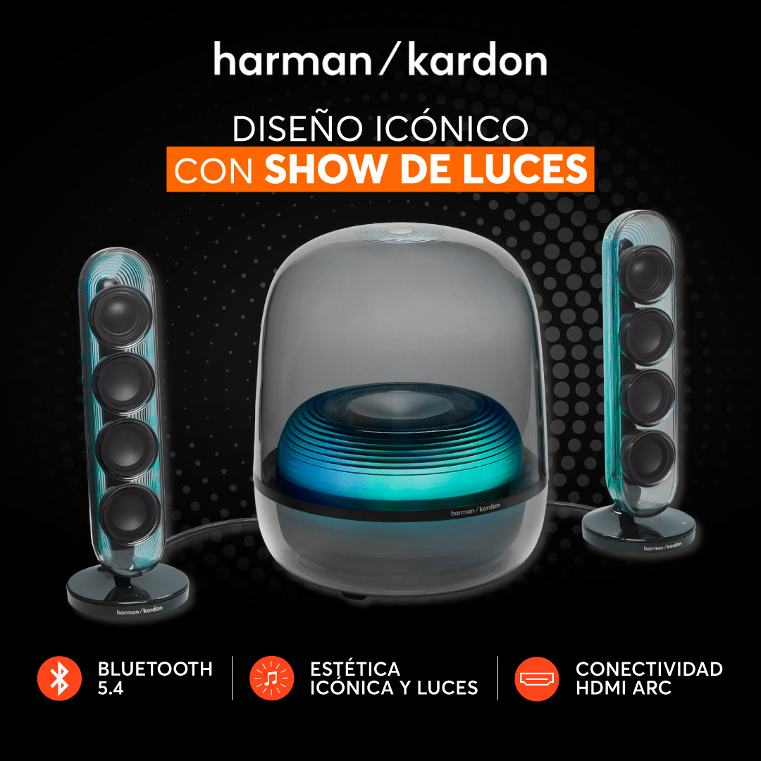 Parlante Bluetooth Harman Kardon SoundSticks 5 - Negro-1
