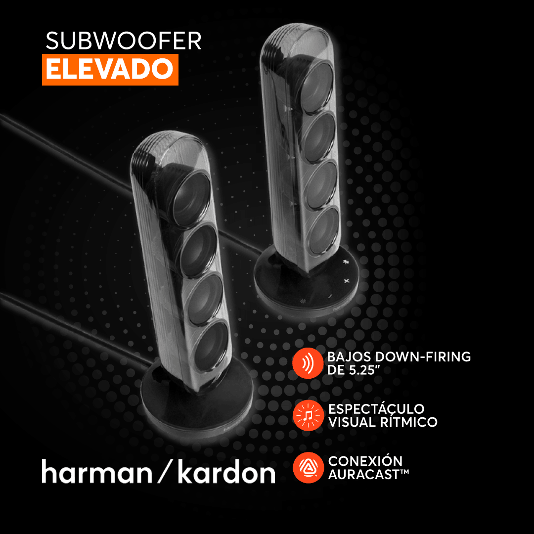 Parlante Bluetooth Harman Kardon SoundSticks 5 - Negro-3