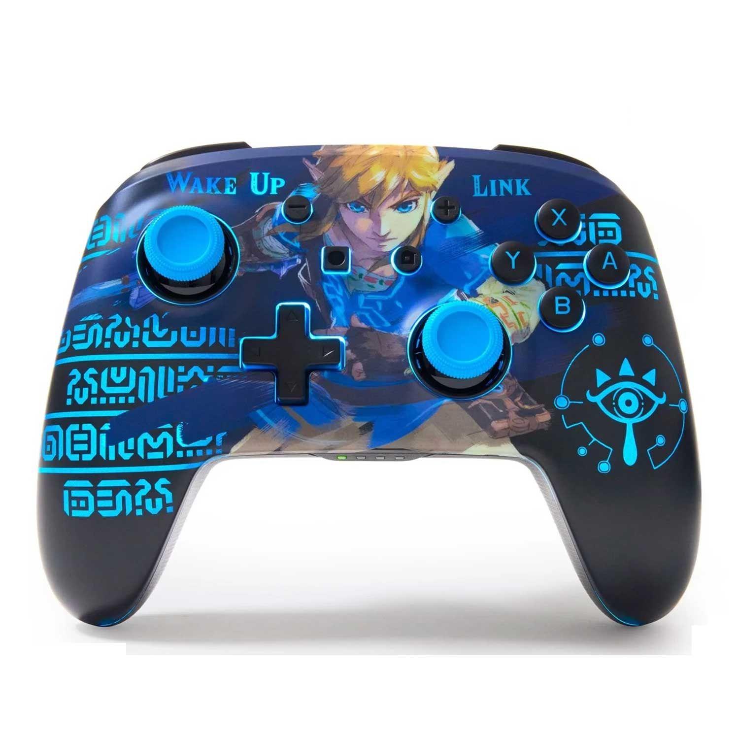 Control Inalámbrico PowerA Lumectra Wake Up Link para Nintendo-0