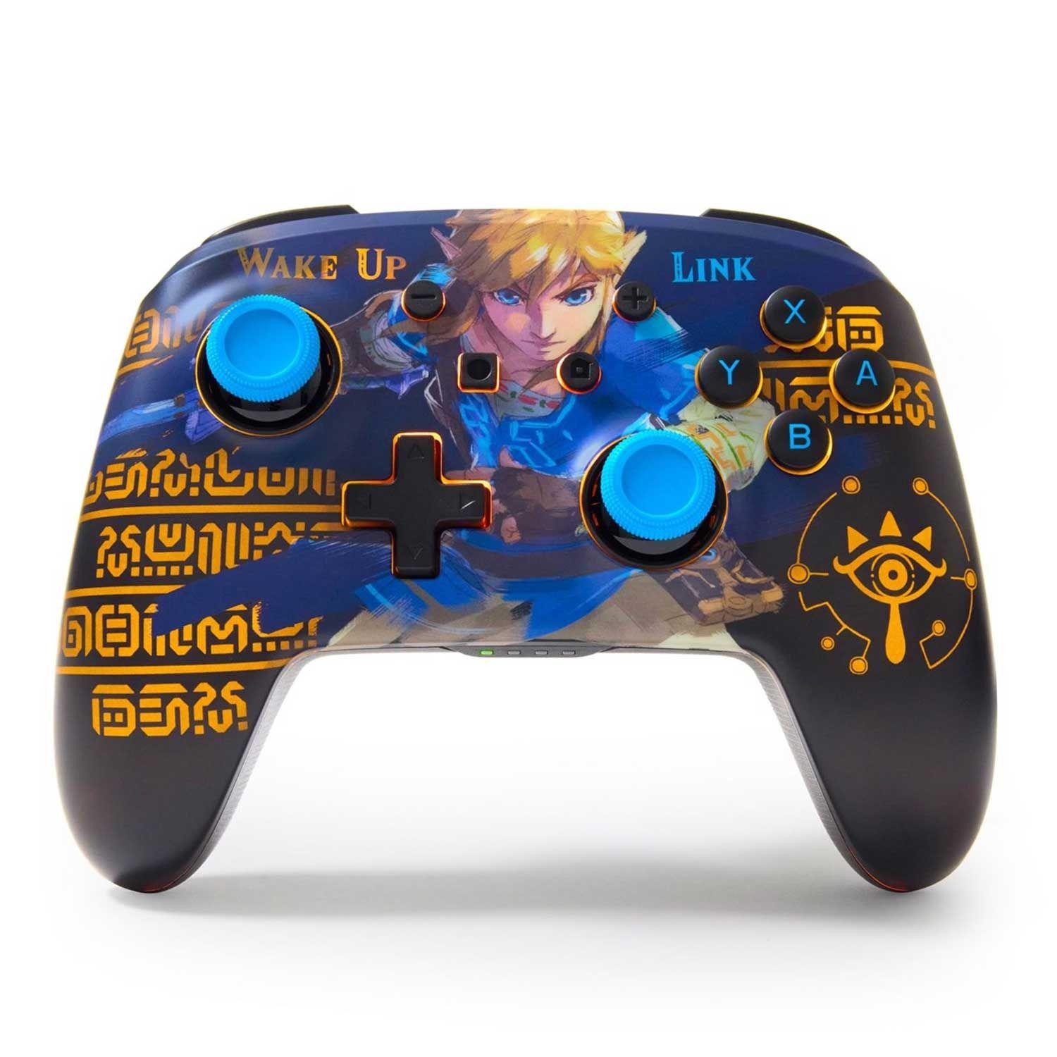 Control Inalámbrico PowerA Lumectra Wake Up Link para Nintendo-1