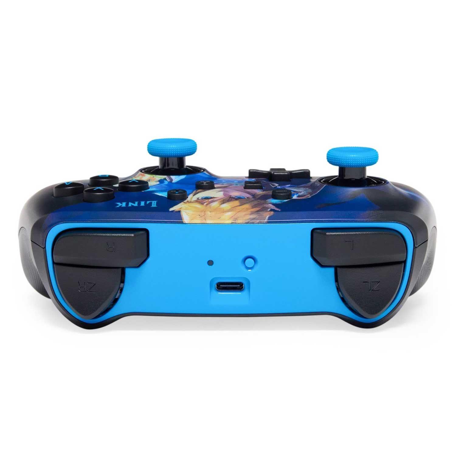 Control Inalámbrico PowerA Lumectra Wake Up Link para Nintendo-2