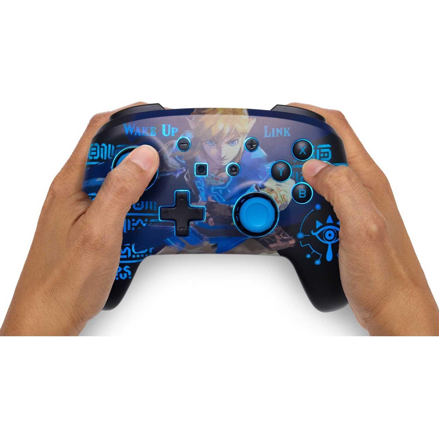 Control Inalámbrico PowerA Lumectra Wake Up Link para Nintendo-7