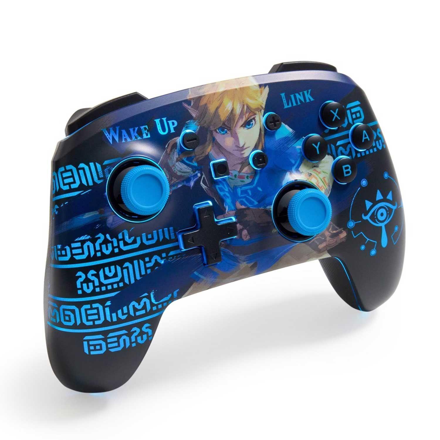 Control Inalámbrico PowerA Lumectra Wake Up Link para Nintendo-8