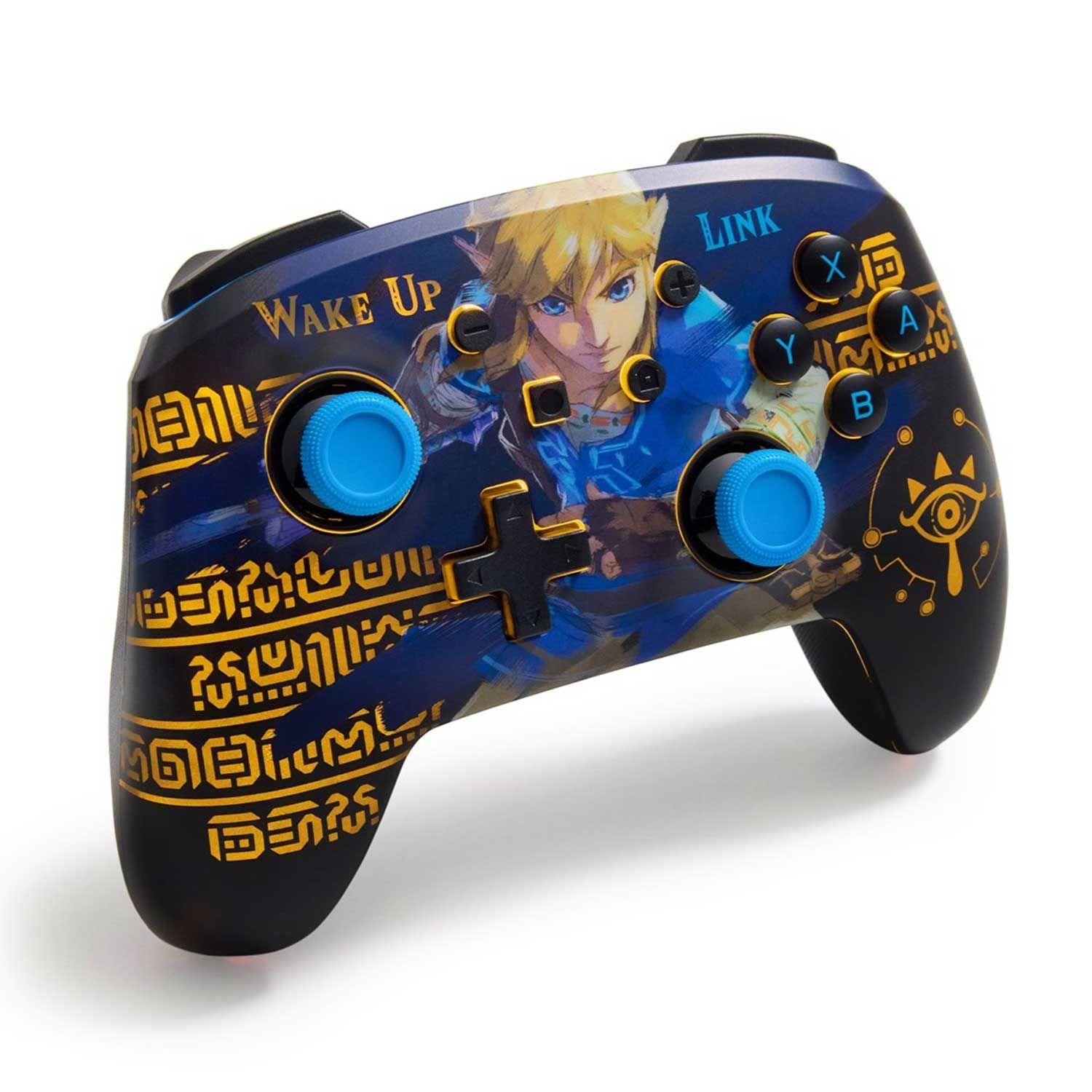 Control Inalámbrico PowerA Lumectra Wake Up Link para Nintendo-9