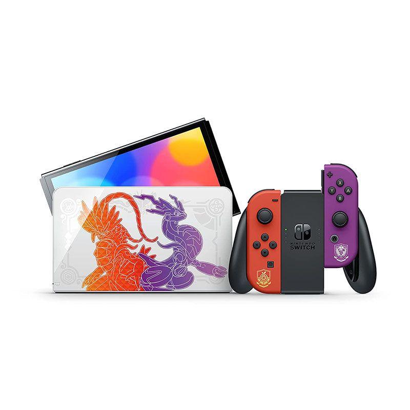 Consola Nintendo Switch Oled Pokemon Escarlata y Violeta (Versión Japonesa)-4