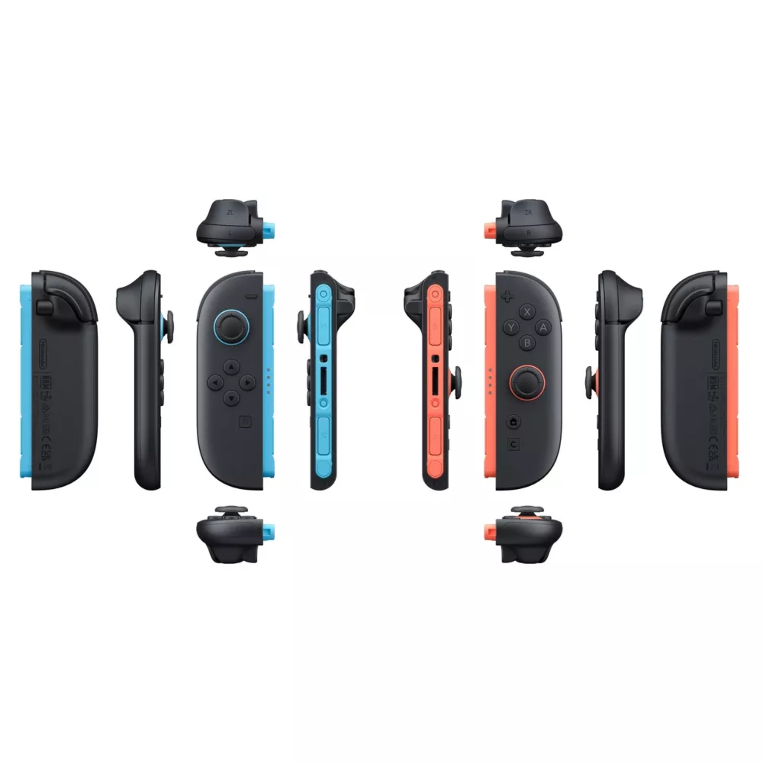 Joy-Con 2 Nintendo Switch 2 (L/R) Azul y Rojo-6