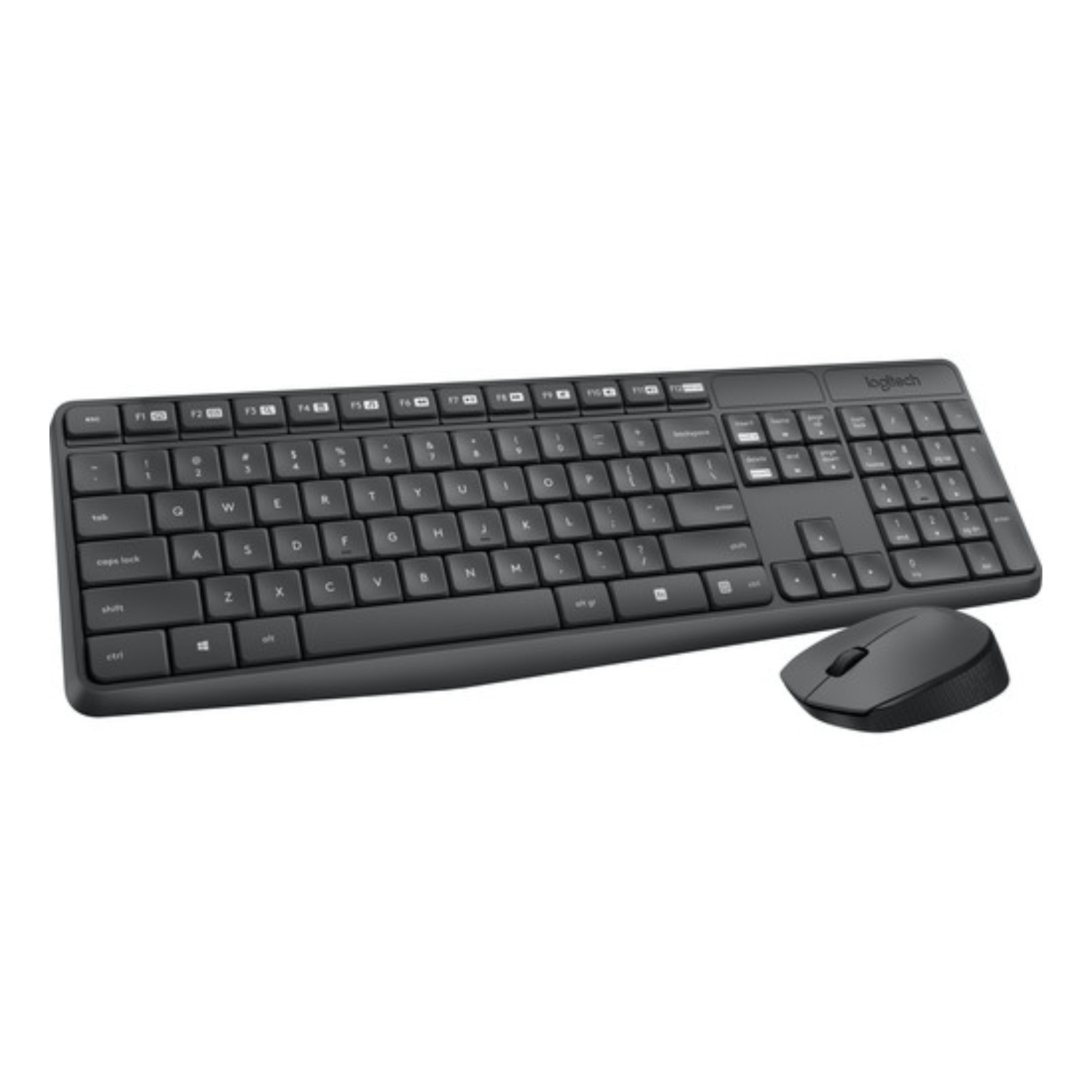 Kit Teclado + Mouse Logitech MK235 Español negro-1