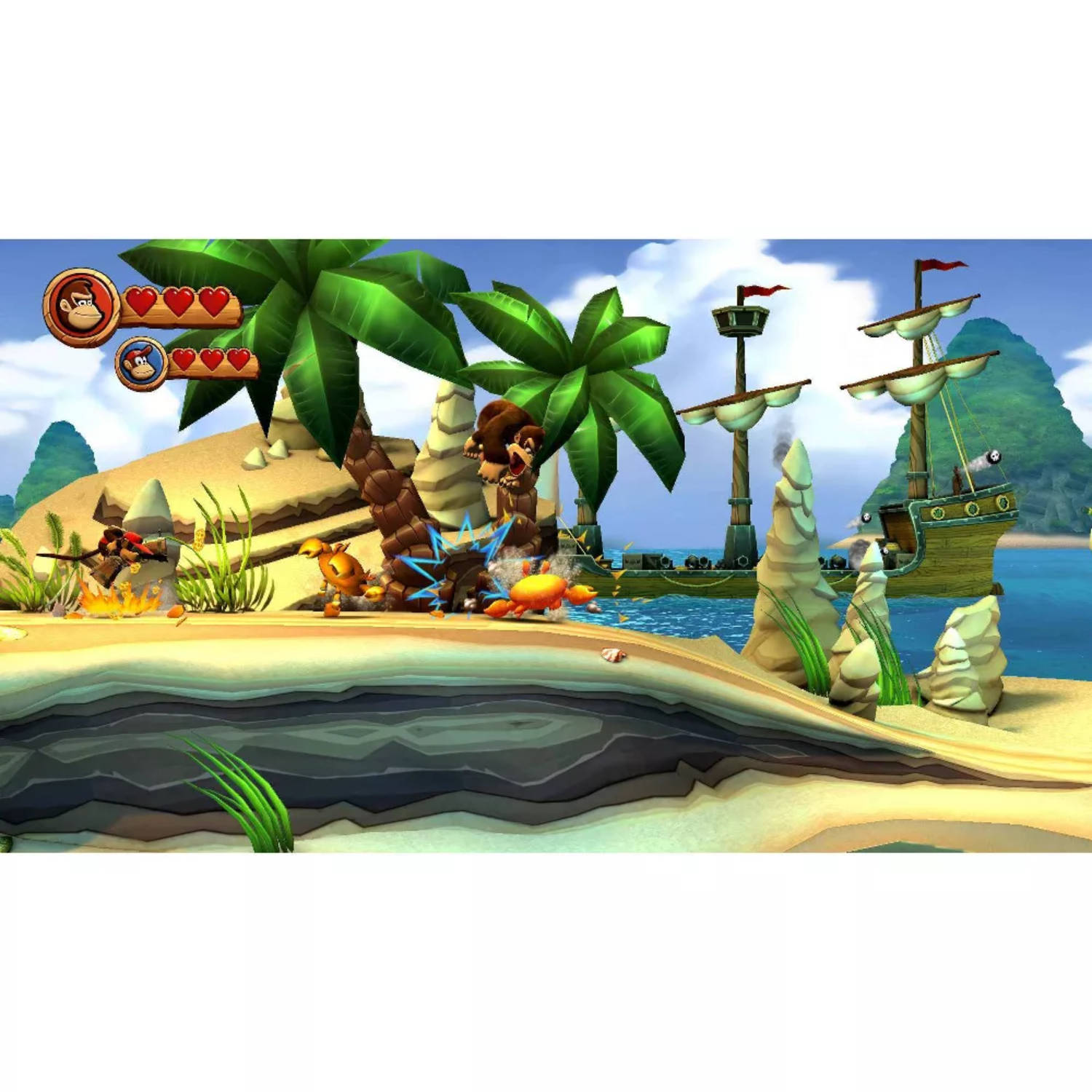 Juego Donkey Kong Country Returns HD Nintendo Switch-2