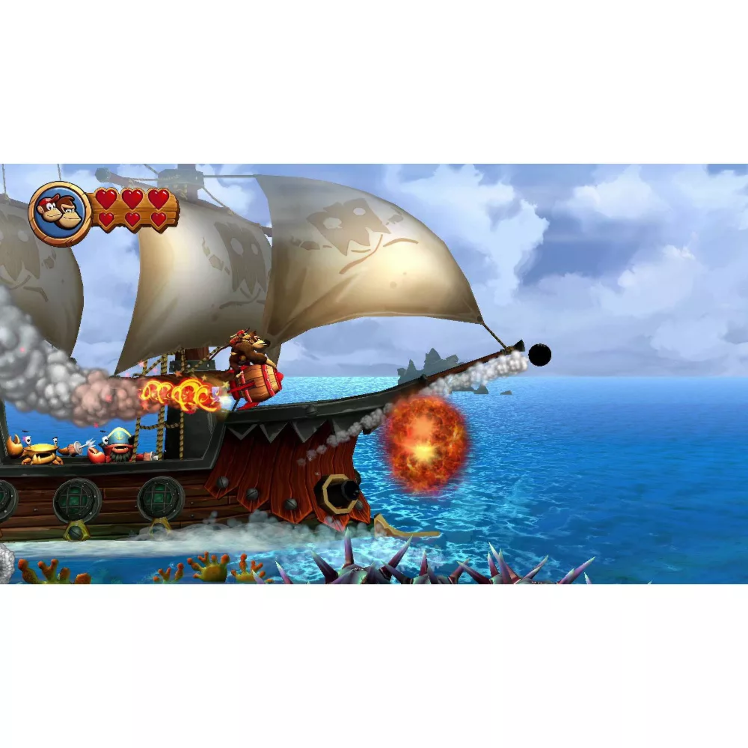 Juego Donkey Kong Country Returns HD Nintendo Switch-4