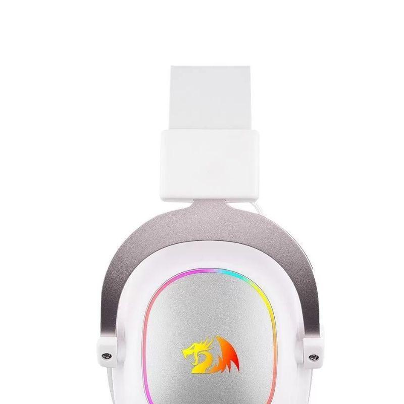 Audifono Gamer Redragon Zeus X H510 RGB Sonido 7.1 Blanco-4