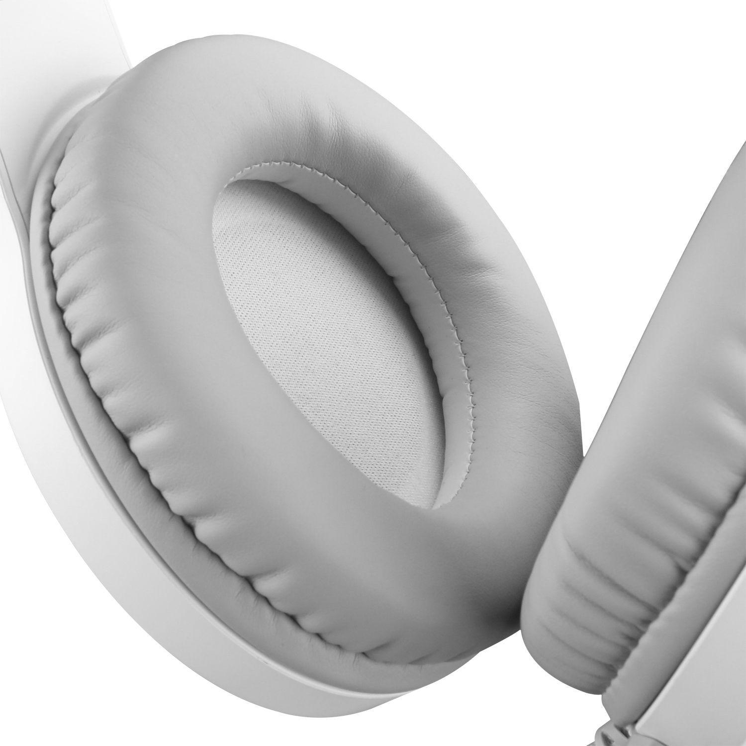 Audífonos Gamer Redragon HYLAS H260W RGB - Blanco-7