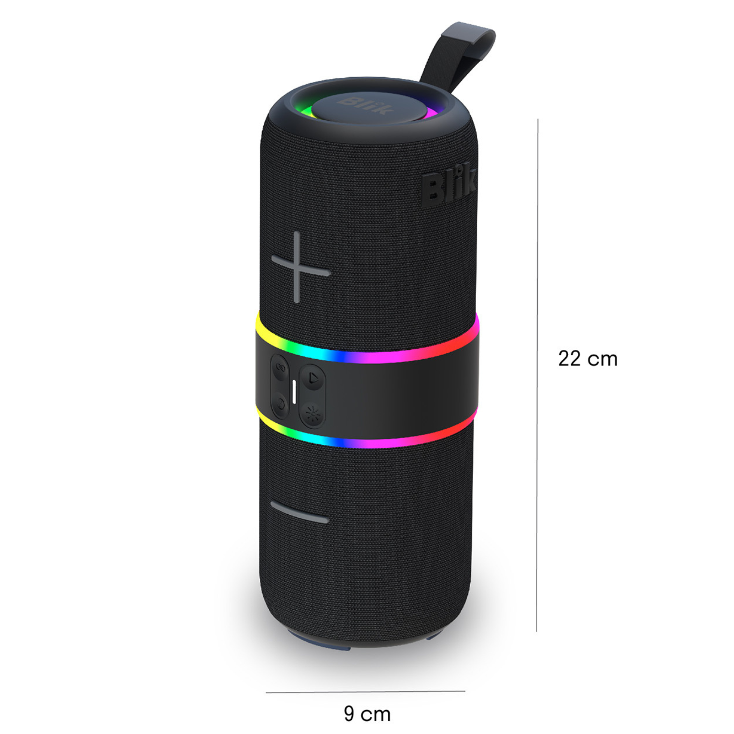Parlante Portátil Blik Hype360 - Negro-4