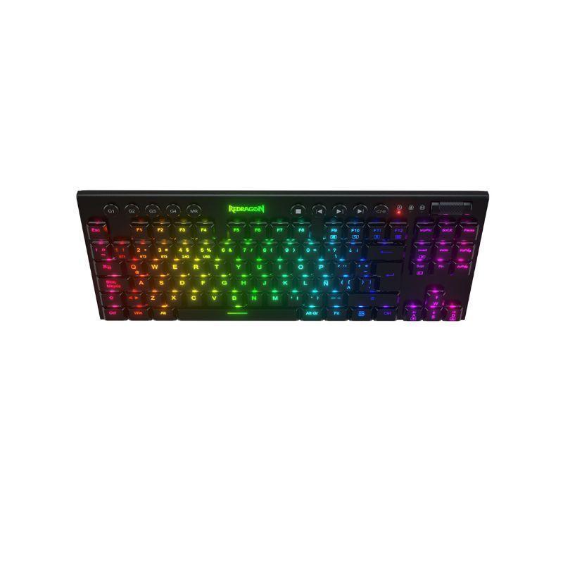 Teclado Mecánico Redragon Horus K621 RGB SP TKL WiFi Negro-2