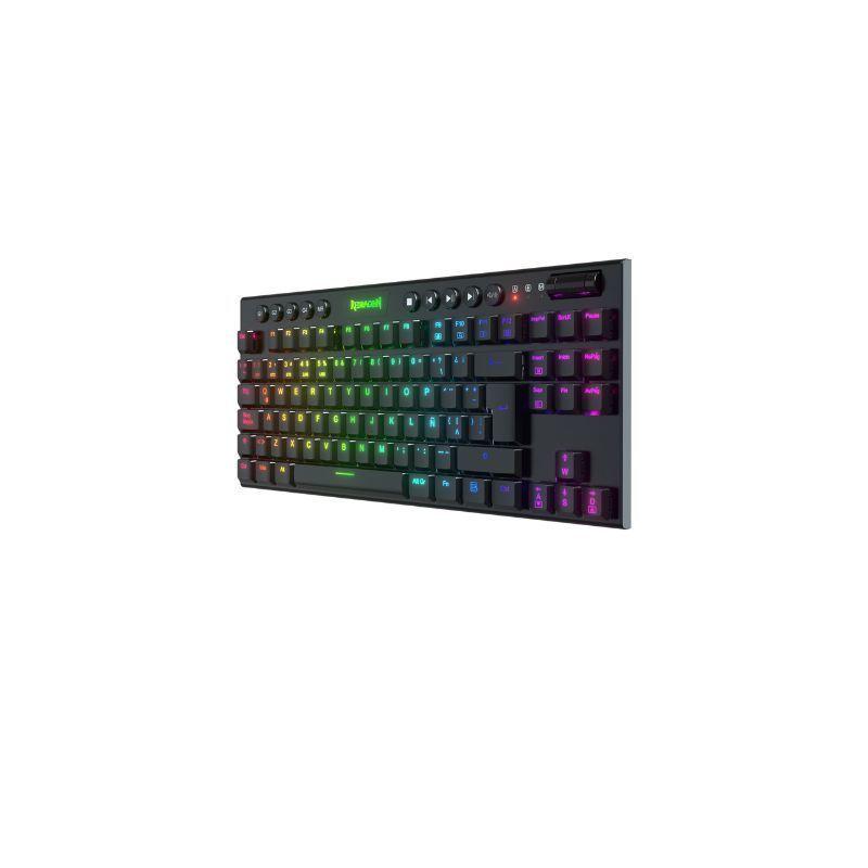 Teclado Mecánico Redragon Horus K621 RGB SP TKL WiFi Negro-4