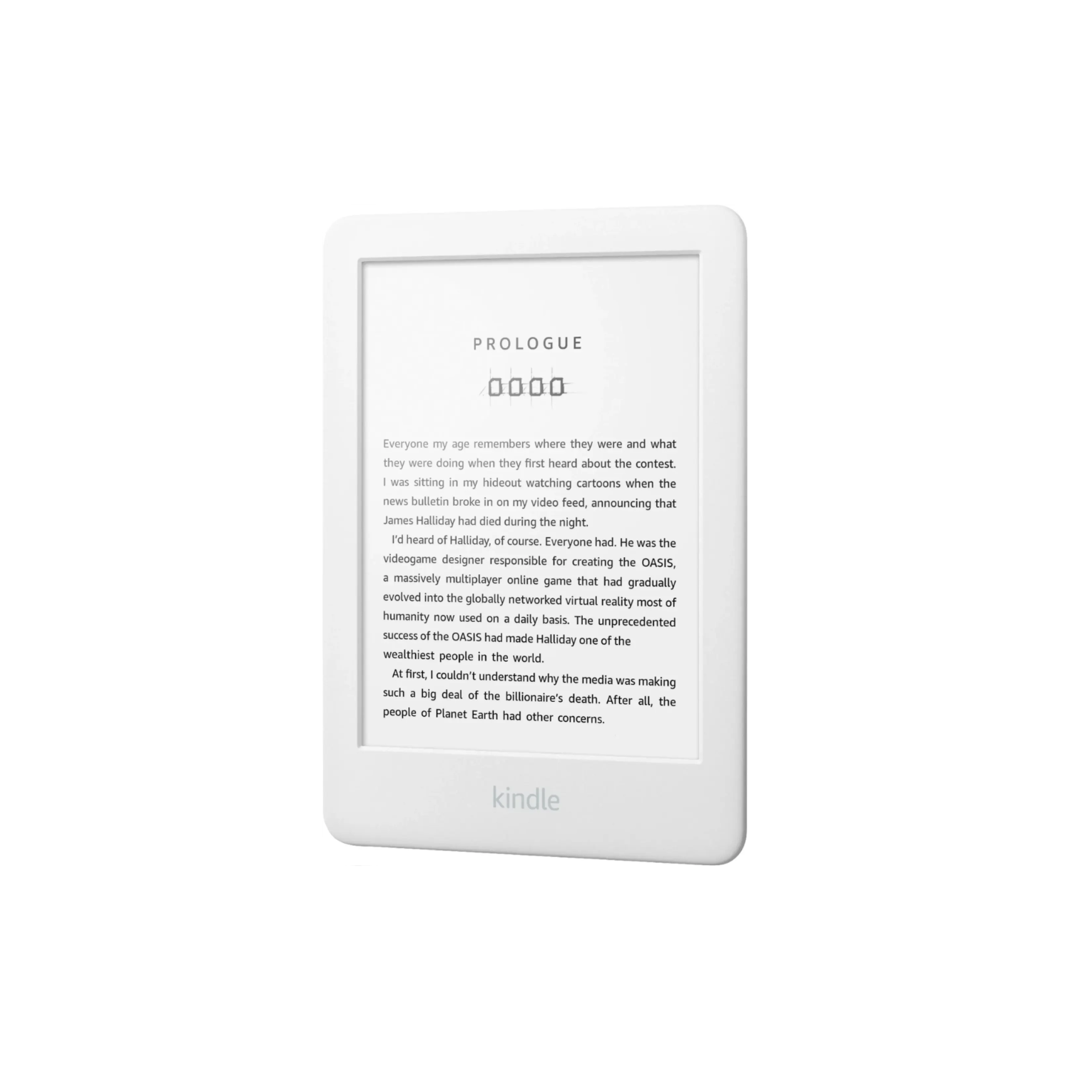 Amazon Kindle E-Reader 6" WiFi 8 GB - Blanco-0
