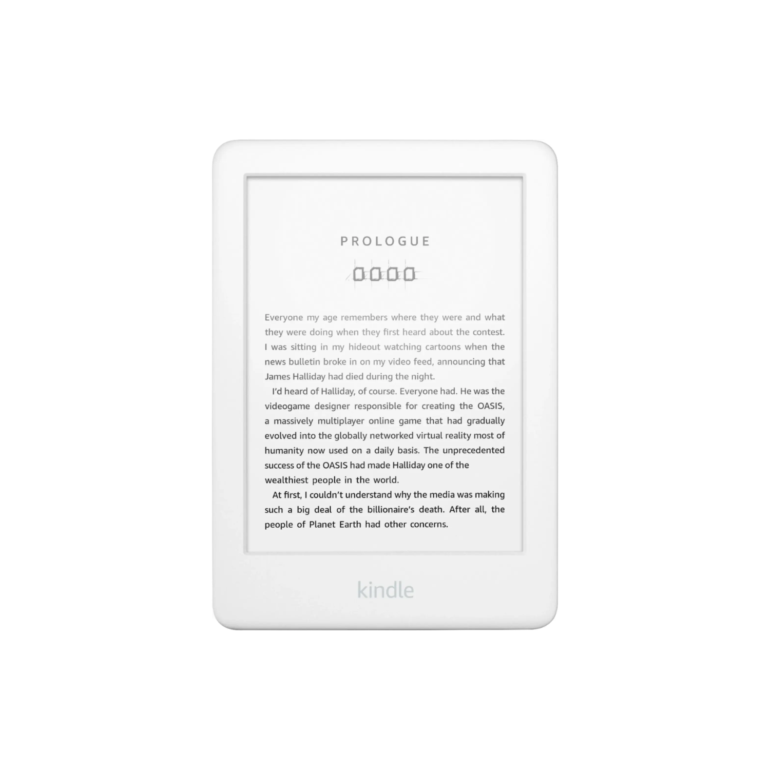 Amazon Kindle E-Reader 6" WiFi 8 GB - Blanco-1