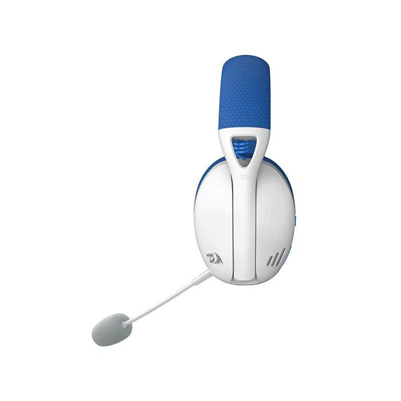 Audífonos Inalámbricos Redragon IRE Wireless Triple Conexión - Blanco/Azul-1