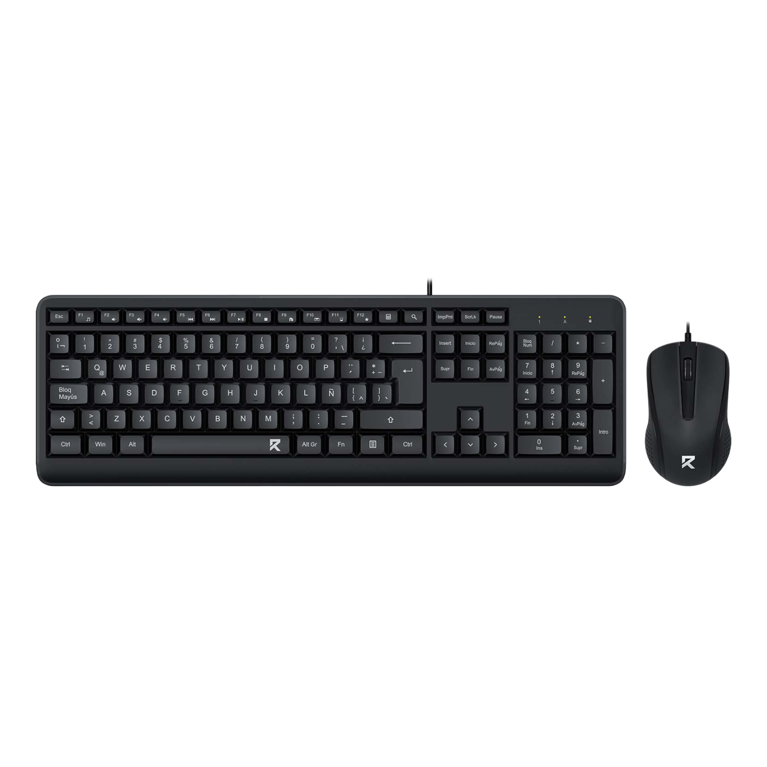 Kit Teclado + Mouse Redragon BS7092 Español negro-0
