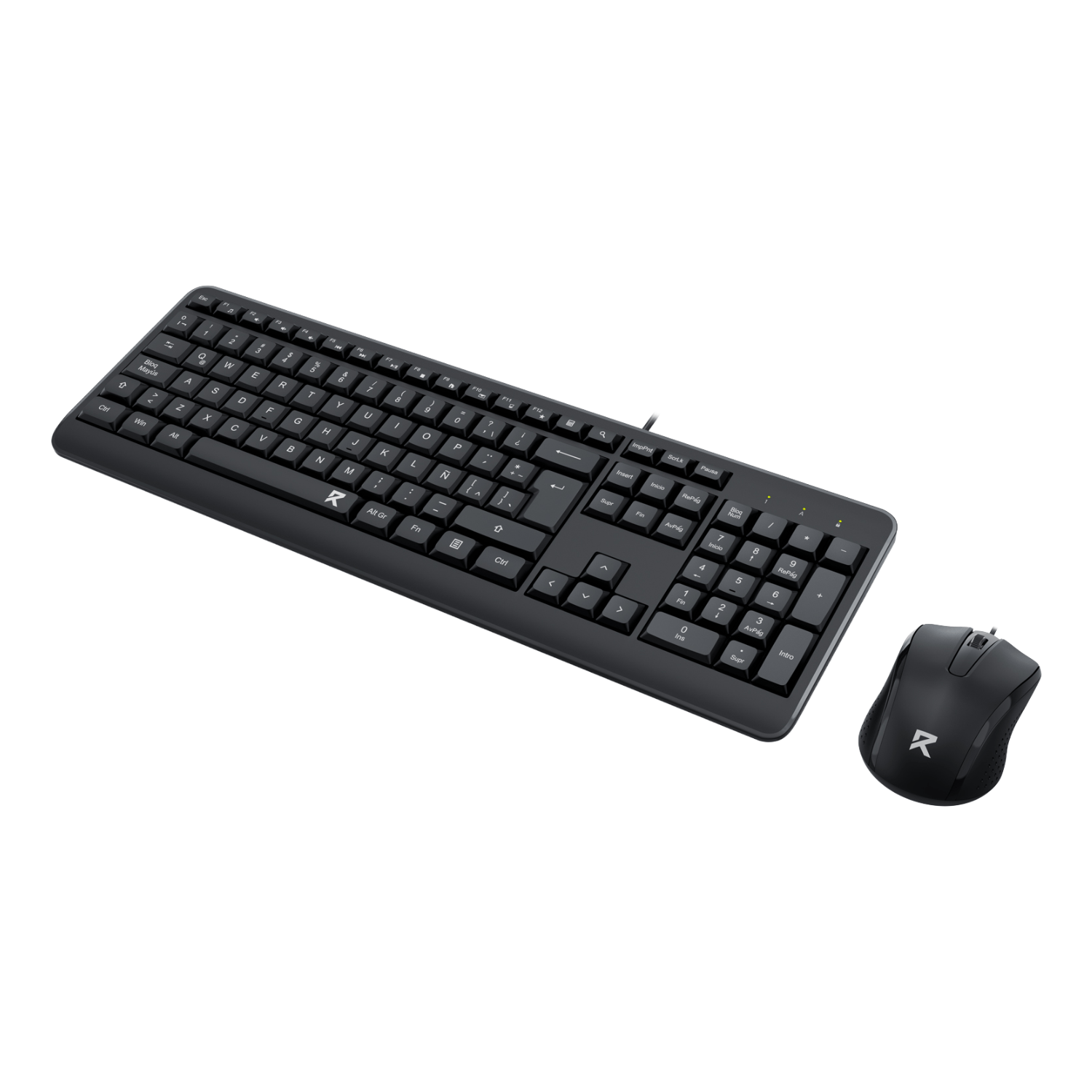 Kit Teclado + Mouse Redragon BS7092 Español negro-6