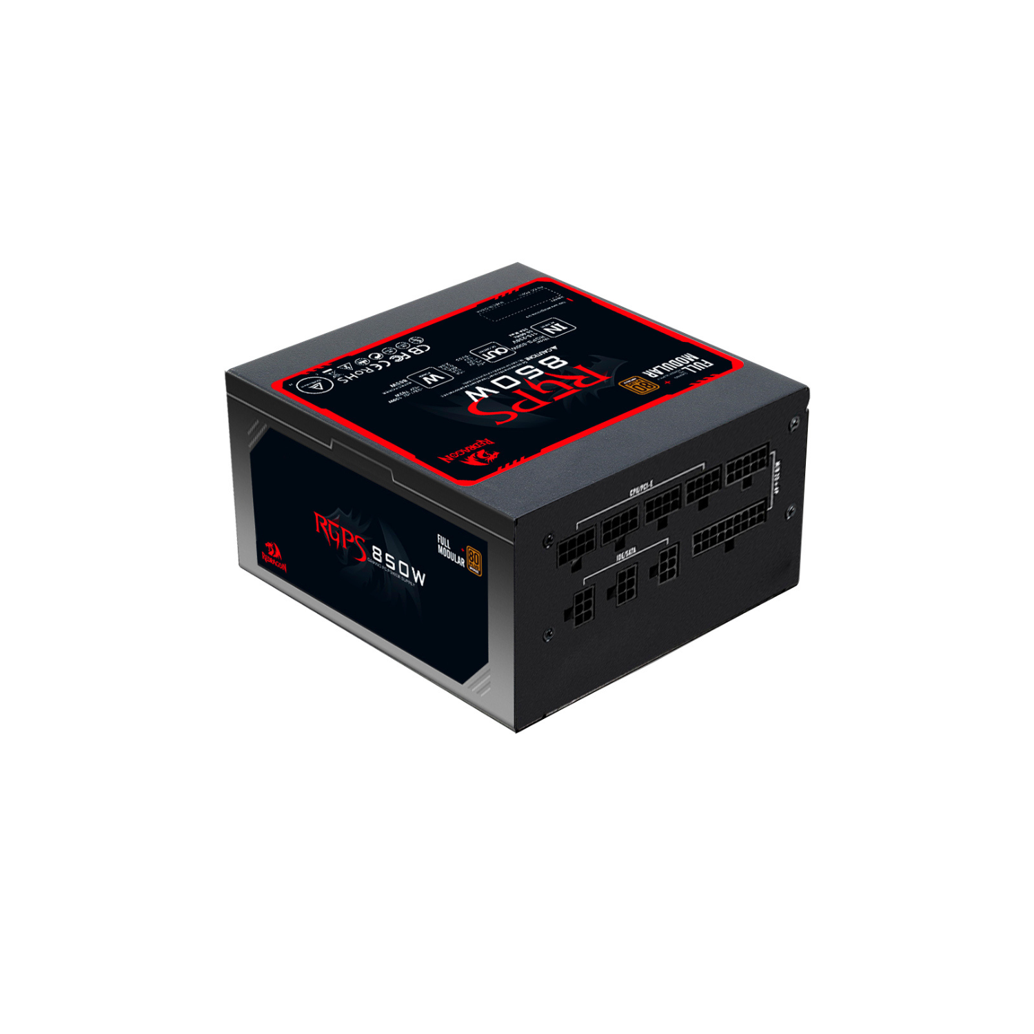 Fuente de Poder Redragon RGPSG 850w 80 Plus Negro-6