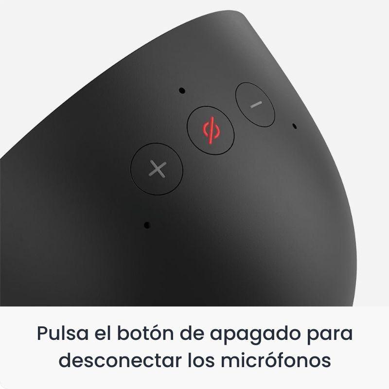 Parlante Inteligente Alexa Echo Spot - Negro-6
