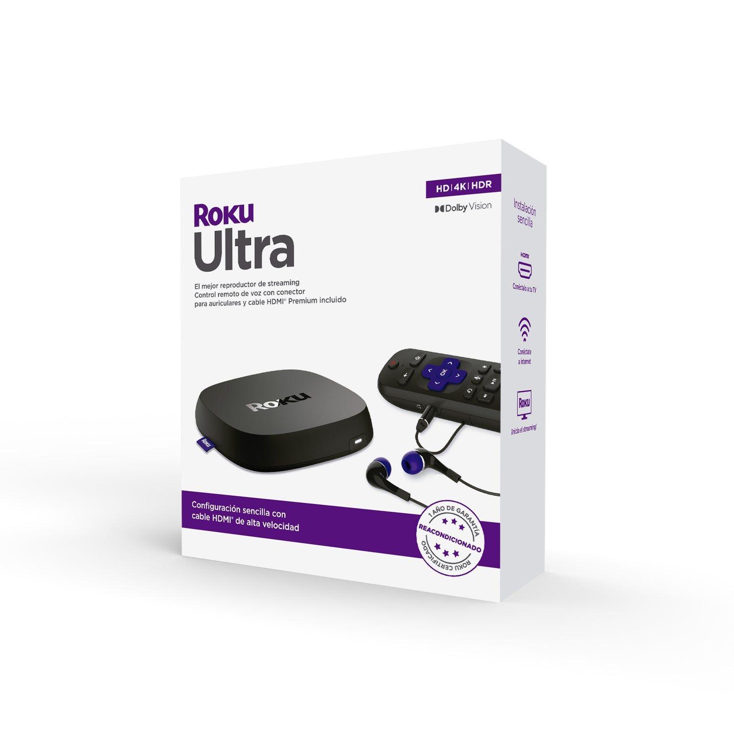 Roku Ultra 4K HDR Dolby Vision - Reacondicionado-0