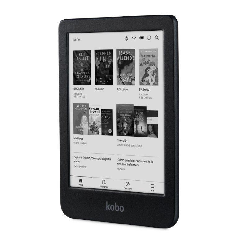 Lector E Reader Kobo Clara BW HD 6" - 16GB - Negro-2
