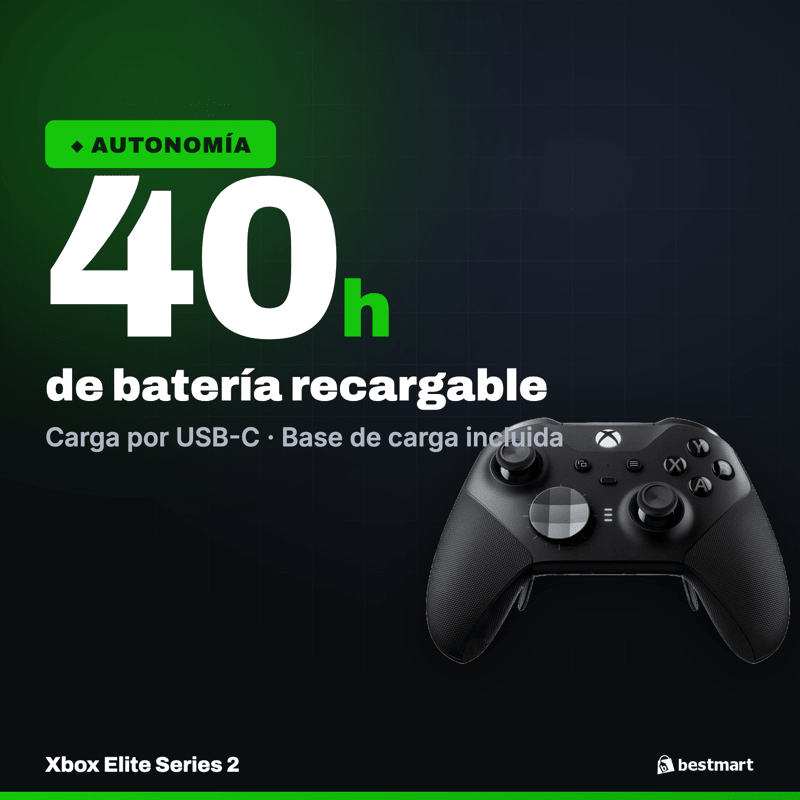 Control Inalámbrico Xbox Elite Series 2 para Xbox Series X/S y PC-6