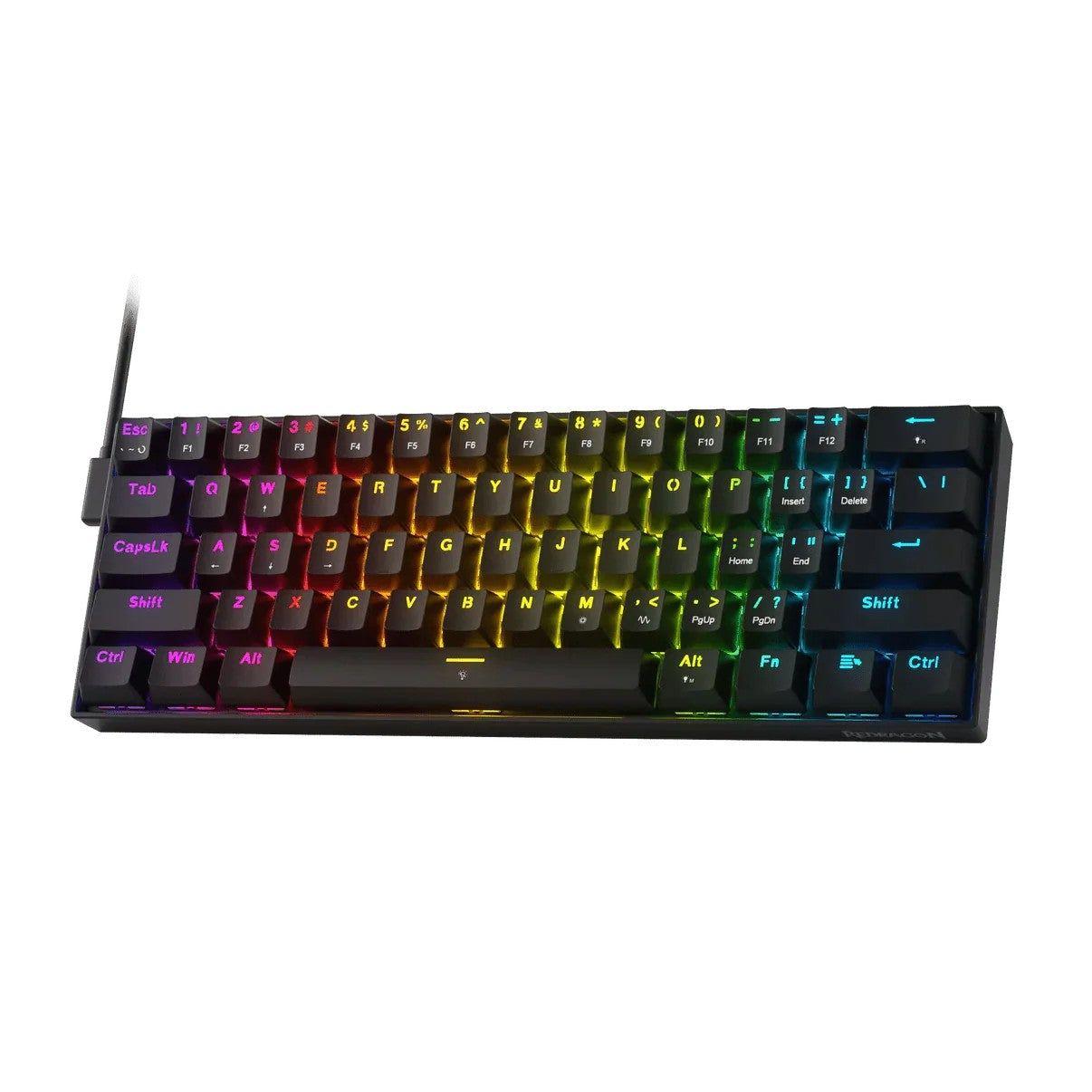 Teclado Redragon Fizz K617RGB-MP SP Magnético Negro-0