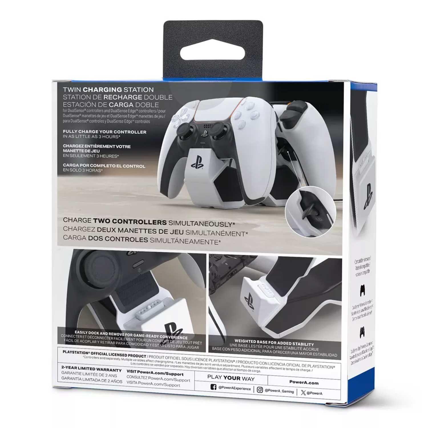 Base de Carga Doble PowerA para Mandos DualSense PS5-9