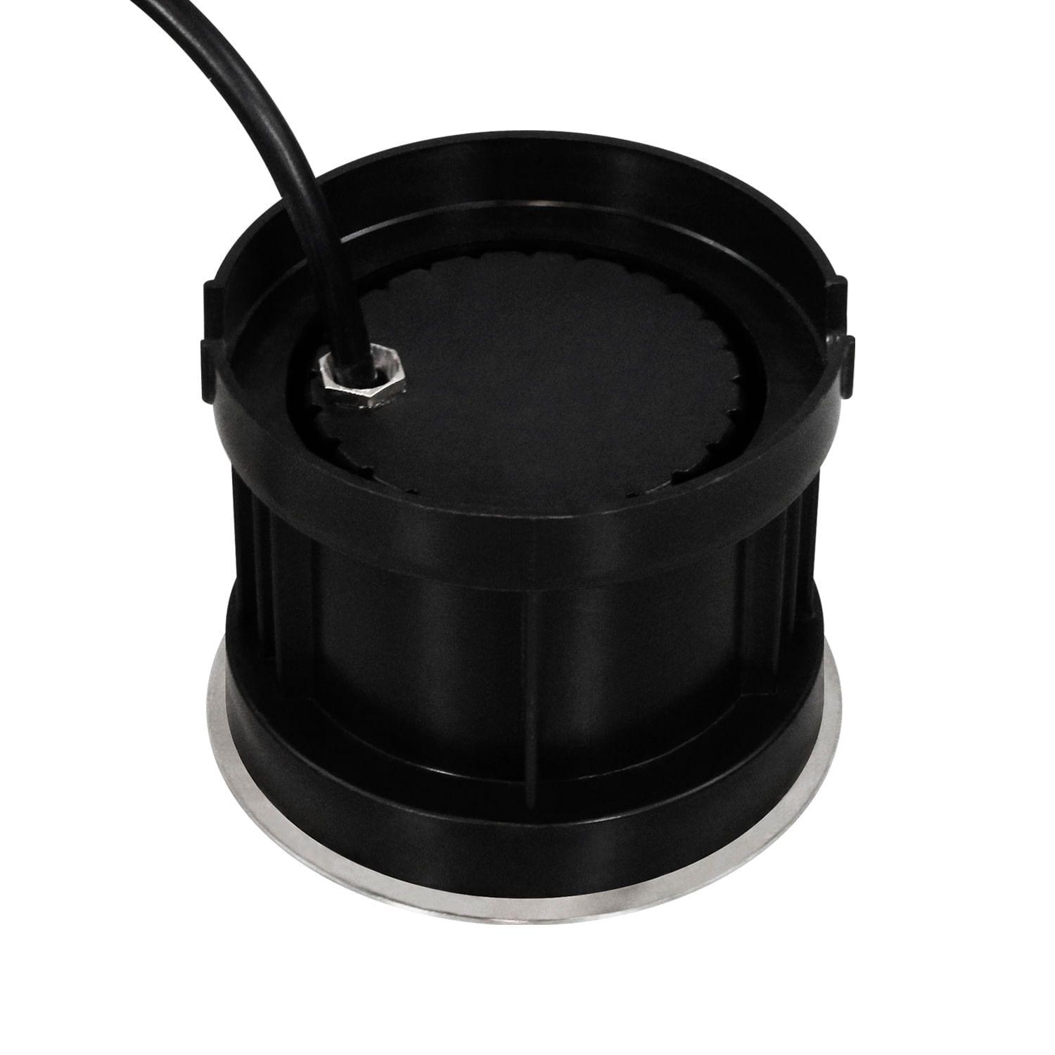 EMBUTIDO PISO LED STUDIO 7W LUZ CÁLIDA IP67 PLATA-1