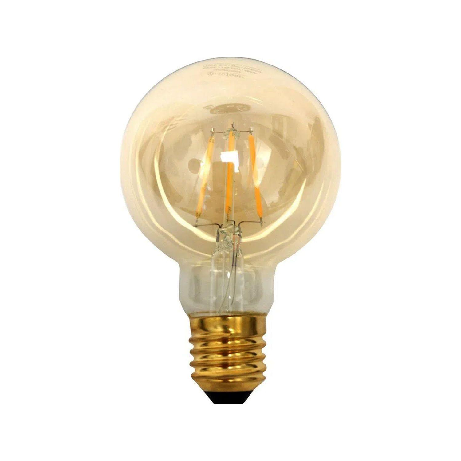 AMPOLLETA G80 LED STUDIO GLOBO FILAMEN 6W LC ÁMBR-0