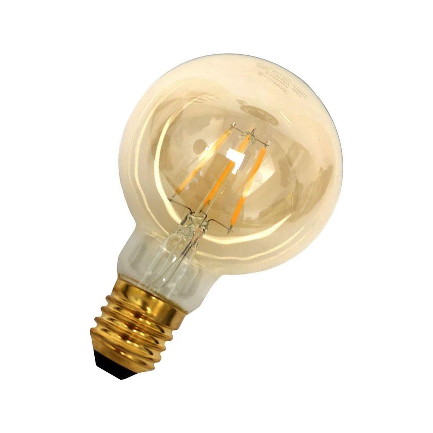 AMPOLLETA G80 LED STUDIO GLOBO FILAMEN 6W LC ÁMBR-1