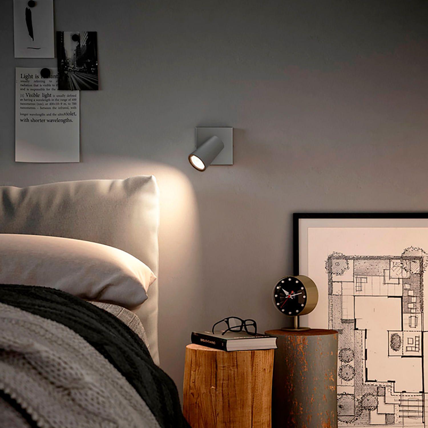AMPOLLETA GU10 PHILIPS 7W LUZ CÁLIDA DIMEABLE GRIS-2