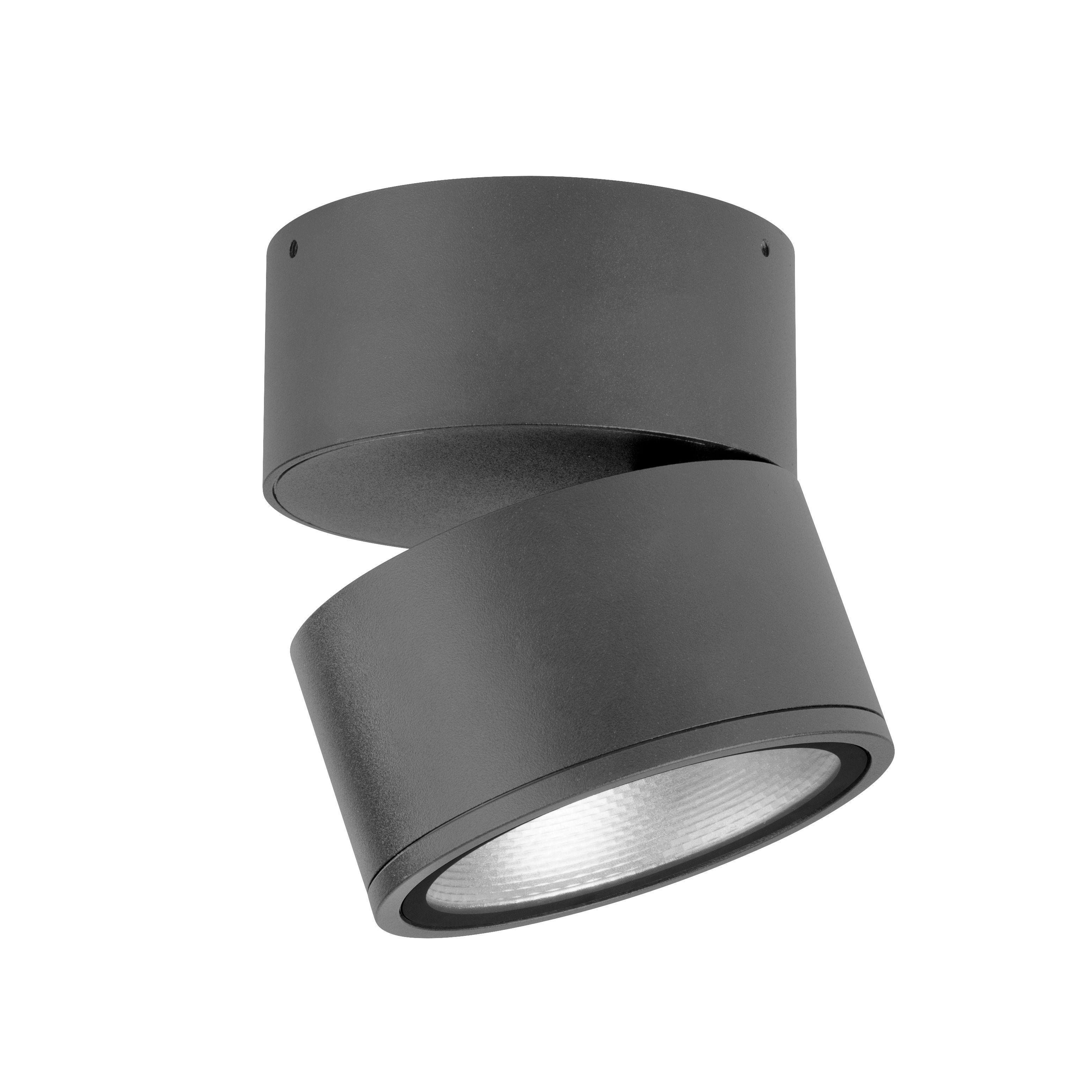 APLIQUÉ CI/MU LED STUDIO DIRIGIBLE 12W LC IP65 GR-2
