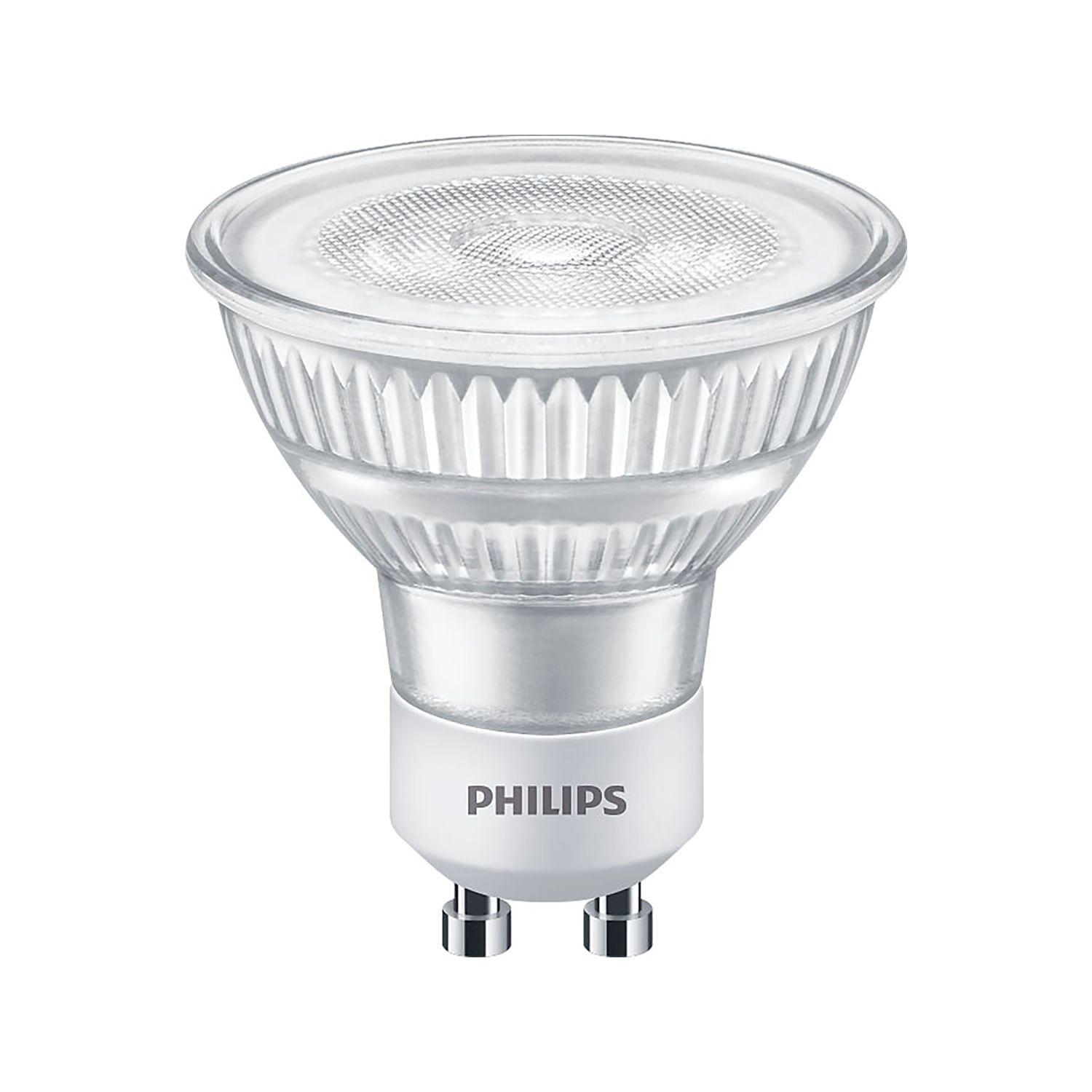 AMPOLLETA GU10 PHILIPS 4W LUZ CÁLIDA BLANCO-0