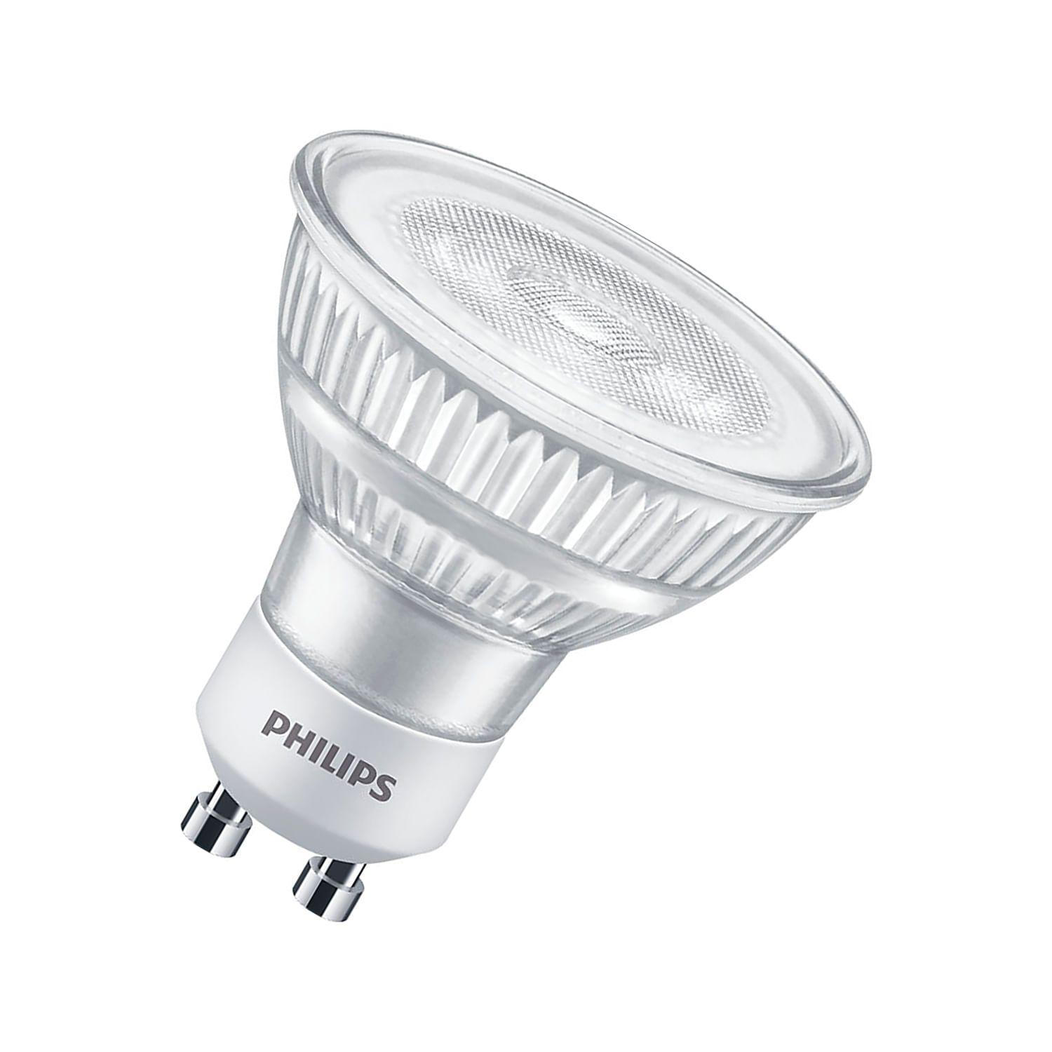 AMPOLLETA GU10 PHILIPS 4W LUZ CÁLIDA BLANCO-1