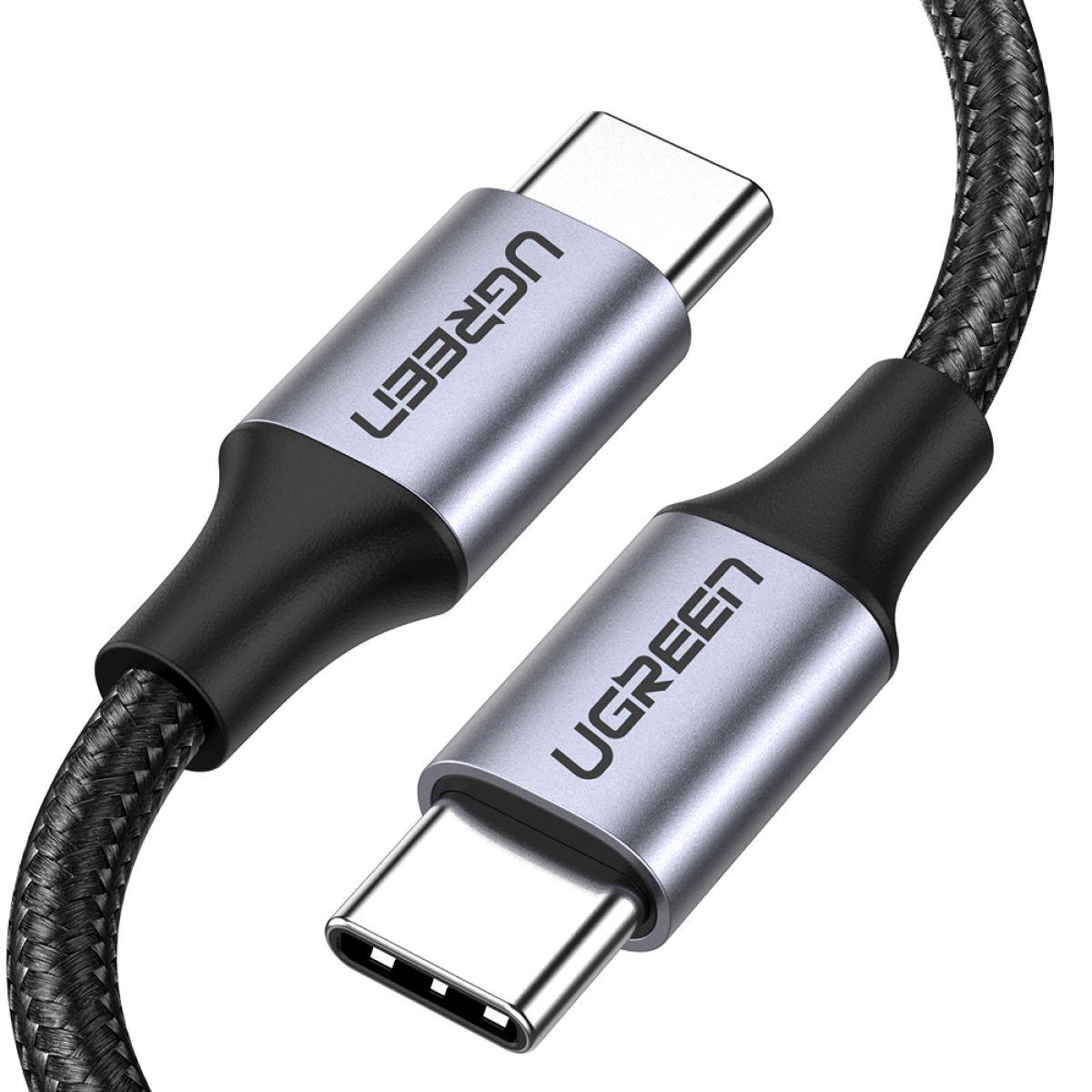 UGREEN Cable USB-C 2.0 a USB-C 2.0 trenzado 2m-2
