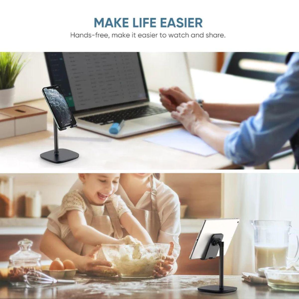 UGREEN Soporte Smartphone de escritorio Multiángulo Negro-9