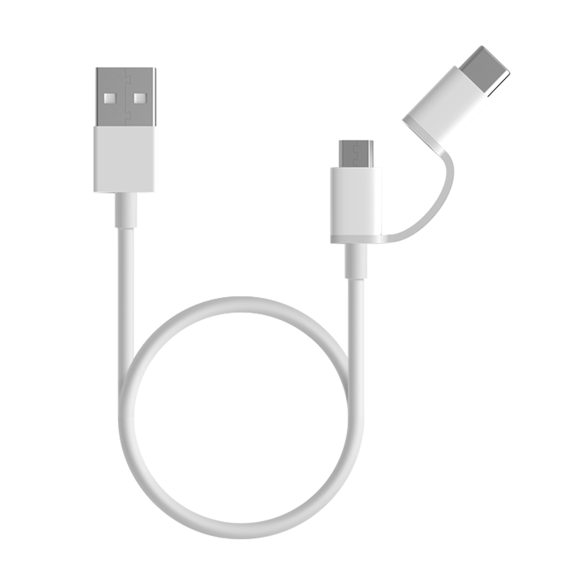 Mi 2-in-1 USB Cable Micro USB to Type C-0
