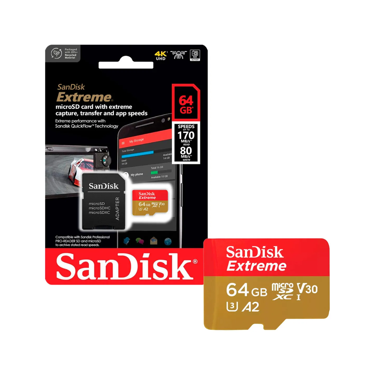 SanDisk MicroSD Extreme SDXC 64GB-2