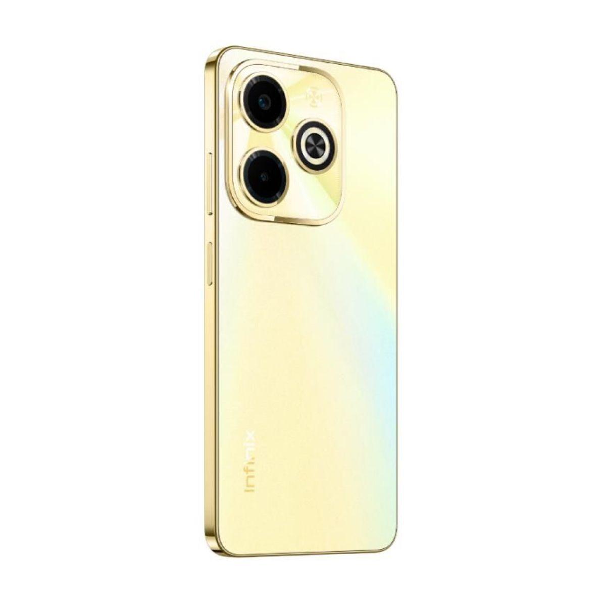 Infinix Hot 40i Gold 256GB/8GB + Audífonos + Soporte Lego-2