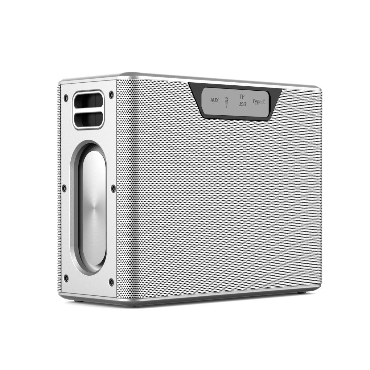 HiFuture MusicBox Speaker Silver-5