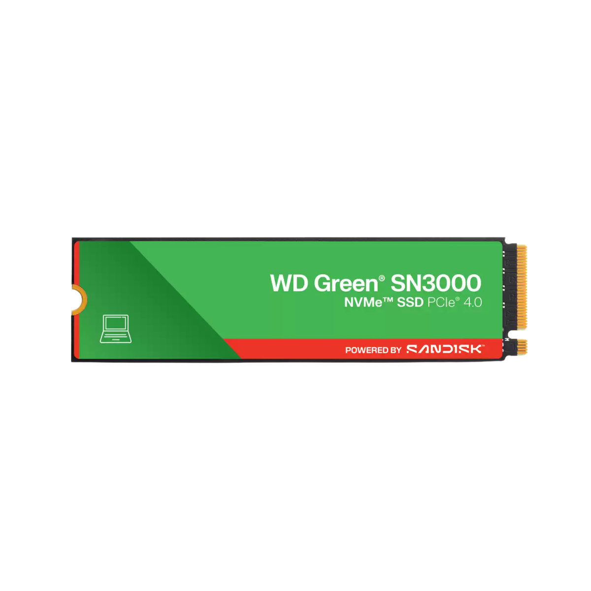 Disco Duro Interno SSD Western Digital Green SN3000 1TB NVMe M.2 2280 PCIe 4.0 x4-0