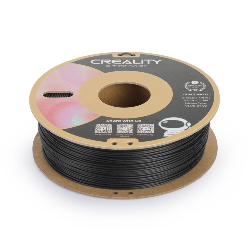 Creality Filamento CR-PLA Mate 1,75mm 1kg Negro-2
